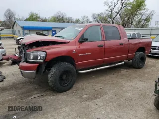 2006 Dodge 2500 SLT z VIN 3D7KR29C06G175933, wystawiony jako Copart lot #51362885 z przebiegiem 226 605 mil mil oraz Szkoda całkowita • Salvage title. Historia ofert i sprzedaży dostępna na DreamBid. Obrazek 1.