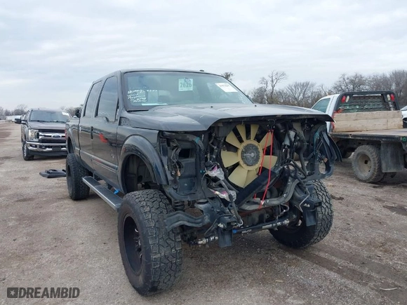2015 Ford Super Duty F-250 SRW Lariat with VIN 1FT7W2BT8FEB50966, listed as a IAAI auction lot 41573237 with 137,250 mi miles. Bid and sale history available at carsss.com. Image 6.