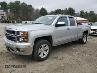 2015 Chevrolet Silverado 1500 LT with VIN 1GCVKREC4FZ322166, listed as a Copart auction lot 51247185 with 124,867 mi miles and Clean Title. Bid and sale history available at DreamBid. Image 1.