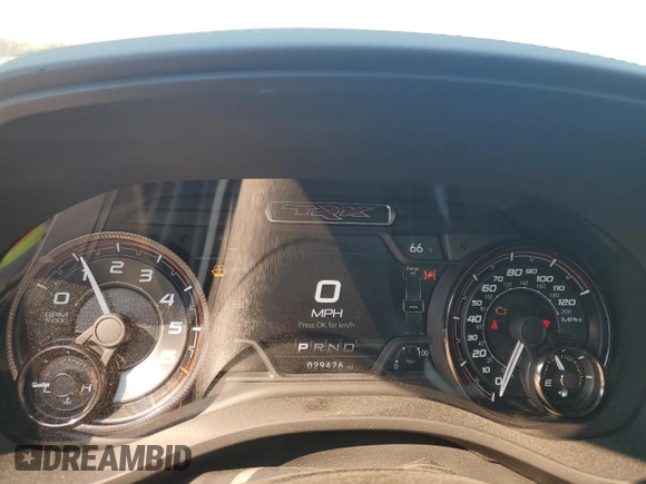 2022 Ram 1500 TRX with VIN 1C6SRFU99NN430718, listed as a Copart auction lot 49576035 with 29,476 mi miles and Salvage title. Bid and sale history available at DreamBid. Image 9.