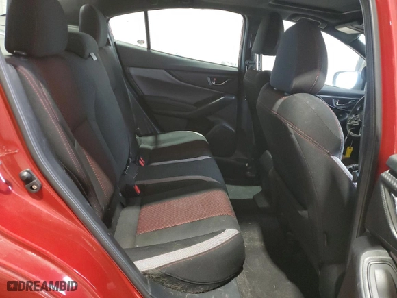 2020 Subaru Impreza Sport with VIN 4S3GKAM64L3606661, listed as a Copart auction lot 75807884 with 43,539 mi miles and Salvage Title. Bid and sale history available at carsss.com. Image 10.