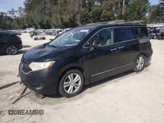 2011 Nissan Quest SL z VIN JN8AE2KP7B9002133, wystawiony jako Copart lot #43949255 z przebiegiem 136 869 mil mil oraz Szkody całkowita. Historia ofert i sprzedaży dostępna na DreamBid. Obrazek 1.