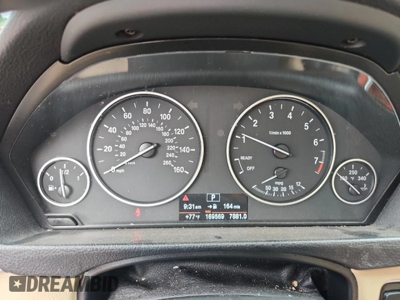 2013 BMW 3 Series 328i xDrive с VIN WBA3B3C5XDJ810037, выставлен на аукционе Copart как лот 65476965 с пробегом 169 569 миль миль и Чистый • Clean title. История ставок и продаж доступна на DreamBid. Изображение 9.