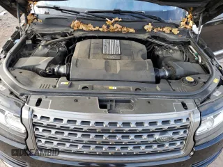 2017 Land Rover Range Rover with VIN SALGR2FV6HA374954, listed as a Copart auction lot 82380564 with 76,293 mi miles and Salvage title. Bid and sale history available at DreamBid. Image 12.