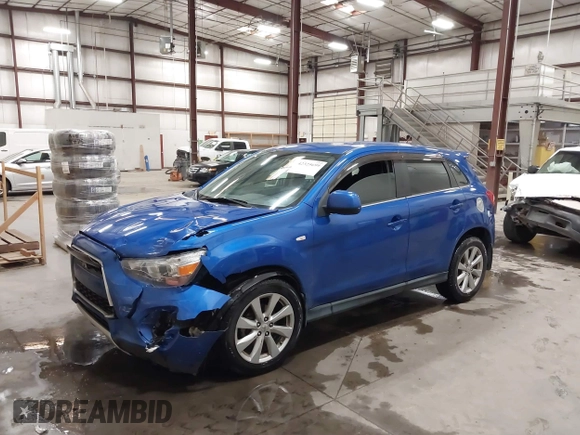 2015 Mitsubishi Outlander SE with VIN 4A4AR4AU1FE054804, listed as a IAAI auction lot 42325699 with 106,680 mi miles and . Bid and sale history available at DreamBid. Image 19.