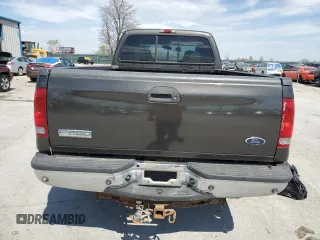 2005 Ford F-350 XL with VIN 1FTWW31P25EA80854, listed as a Copart auction lot 50900185 with Not provided miles and Salvage title. Bid and sale history available at DreamBid. Image 6.