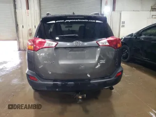 2014 Toyota RAV4 XLE with VIN 2T3RFREV1EW196953, listed as a Copart auction lot 46831595 with 0 mi miles and Salvage Title. Bid and sale history available at carsss.com. Image 6.
