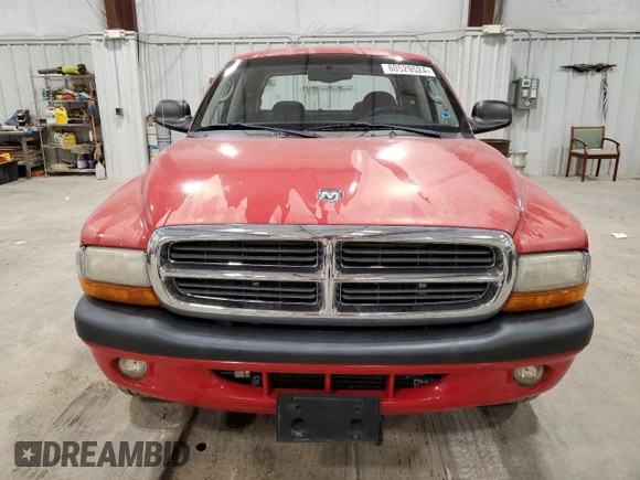 2004 Dodge Dakota Sport with VIN 1D7HL38NX4S509668, listed as a Copart auction lot 80529524 with 74,349 mi miles and Clean Title. Bid and sale history available at carsss.com. Image 5.