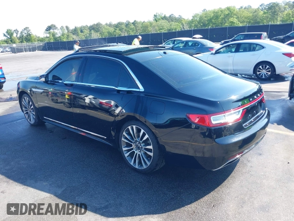 2017 Lincoln Continental with VIN 1LN6L9TP5H5611991, listed as a IAAI auction lot 42061155 with 94,569 mi miles and . Bid and sale history available at DreamBid. Image 3.
