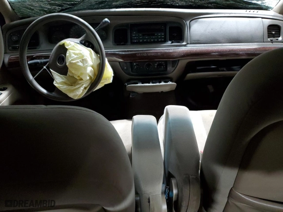 2004 Mercury Grand Marquis GS with VIN 2MEFM74W94X606635, listed as a Copart auction lot 87374104 with 166,278 mi miles and Salvage Title. Bid and sale history available at carsss.com. Image 8.