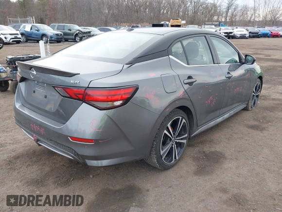 2021 Nissan Sentra SR z VIN 3N1AB8DV4MY302599, wystawiony jako IAAI lot #41662536 z przebiegiem 36 905 mil mil oraz . Historia ofert i sprzedaży dostępna na DreamBid. Obrazek 4.