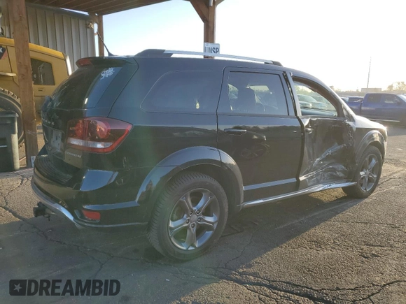 2015 Dodge Journey Crossroad with VIN 3C4PDDGG8FT753378, listed as a Copart auction lot 52547655 with 177,564 mi miles and Salvage title. Bid and sale history available at DreamBid. Image 3.