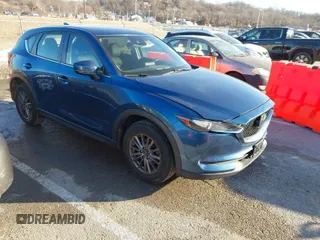2018 Mazda CX-5 Sport with VIN JM3KFBBM6J0446262, listed as a IAAI auction lot 41410799 with 155,807 mi miles. Bid and sale history available at carsss.com. Image 1.