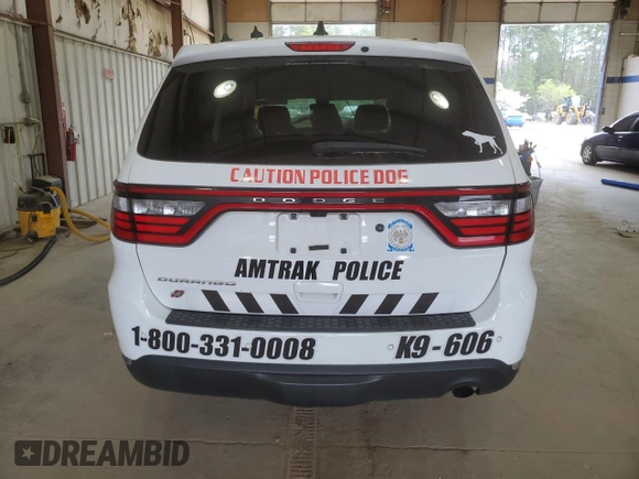 2020 Dodge Durango Pursuit with VIN 1C4RDJFG3LC369461, listed as a Copart auction lot 50660265 with 90,751 mi miles and Salvage title. Bid and sale history available at DreamBid. Image 6.