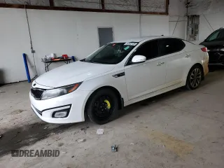 2015 Kia Optima SXL Turbo z VIN 5XXGR4A64FG366713, wystawiony jako Copart lot #56562135 z przebiegiem 111 985 mil mil oraz Czysty tytuł • Clean title. Historia ofert i sprzedaży dostępna na DreamBid. Obrazek 1.