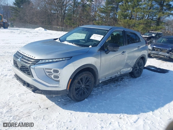 2023 Mitsubishi Eclipse Cross LE with VIN JA4ATVAA5PZ002293, listed as a IAAI auction lot 41355596 with 21743 miles. Bid and sale history available at carsss.com. Image 17.