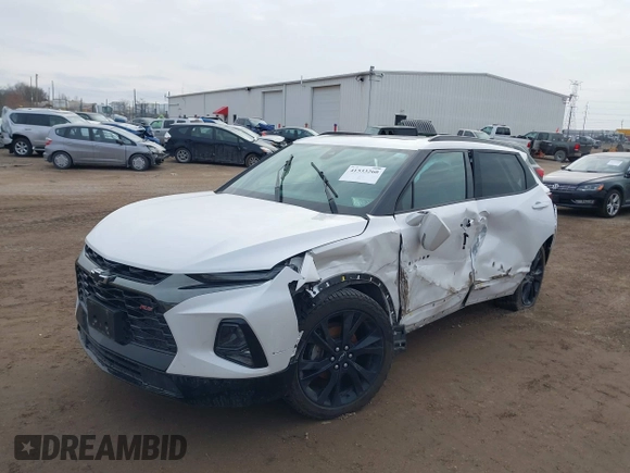 2020 Chevrolet Blazer RS с VIN 3GNKBKRSXLS691965, выставлен на аукционе IAAI как лот 41533260 с пробегом 60 955 миль миль и . История ставок и продаж доступна на DreamBid. Изображение 2.