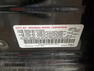 2014 Mitsubishi Outlander GT z VIN JA4JZ4AX2EZ013911, wystawiony jako Copart lot #60603715 z przebiegiem 78 547 mil mil oraz Szkoda całkowita • Salvage title. Historia ofert i sprzedaży dostępna na DreamBid. Obrazek 13.