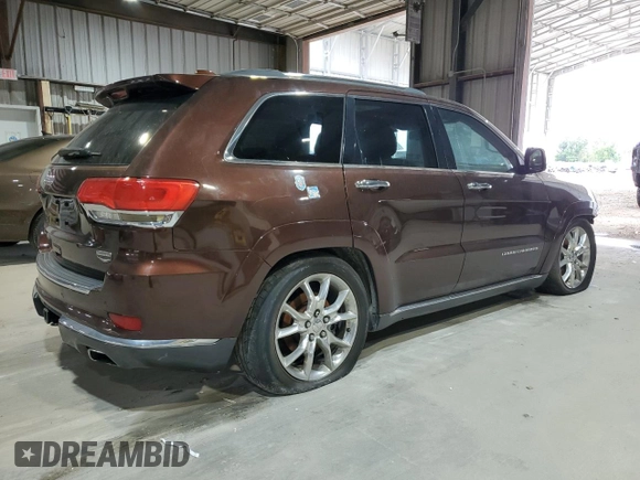 2014 Jeep Grand Cherokee Summit с VIN 1C4RJFJT7EC527412, выставлен на аукционе Copart как лот 65185315 с пробегом 175 265 миль миль и Чистый • Clean title. История ставок и продаж доступна на DreamBid. Изображение 3.