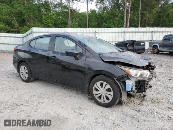 2020 Nissan Versa S z VIN 3N1CN8DV5LL886846, wystawiony jako Copart lot #54183275 z przebiegiem 93 641 mil mil oraz Szkoda całkowita • Salvage title. Historia ofert i sprzedaży dostępna na DreamBid. Obrazek 4.