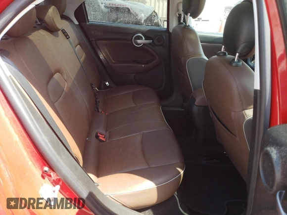 2017 FIAT 500X Lounge with VIN ZFBCFXDB4HP591388, listed as a Copart auction lot 59065624 with 135,494 mi miles and Salvage title. Bid and sale history available at DreamBid. Image 10.