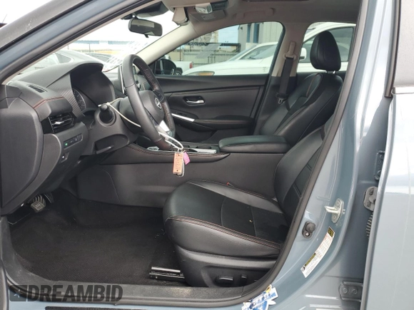2024 Nissan Sentra SR with VIN 3N1AB8DV0RY336286, listed as a Copart auction lot 58402525 with 13,113 mi miles and Salvage title. Bid and sale history available at DreamBid. Image 7.