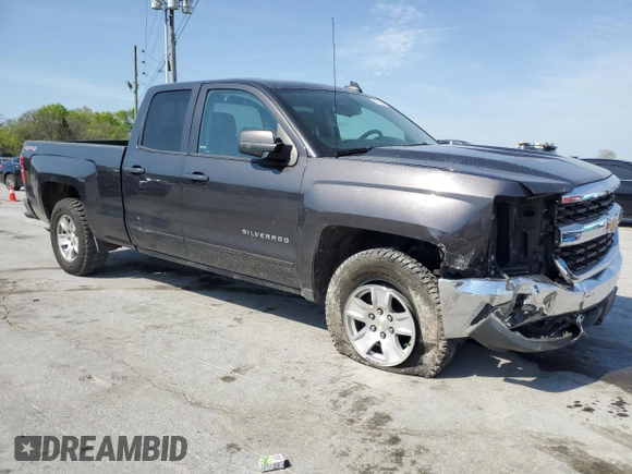 2016 Chevrolet Silverado 1500 LT with VIN 1GCVKREC6GZ248735, listed as a Copart auction lot 52715885 with 124,699 mi miles and Salvage Title. Bid and sale history available at DreamBid. Image 4.