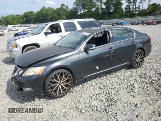 2008 Lexus GS 350 with VIN JTHCE96S980015487, listed as a Copart auction lot 54610395 with 218,209 mi miles and Salvage Title. Bid and sale history available at DreamBid. Image 1.