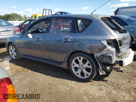 2007 Mazda 3 S Sport with VIN JM1BK144771744236, listed as a Copart auction lot 48684865 with 181,643 mi miles and Salvage Title. Bid and sale history available at DreamBid. Image 2.
