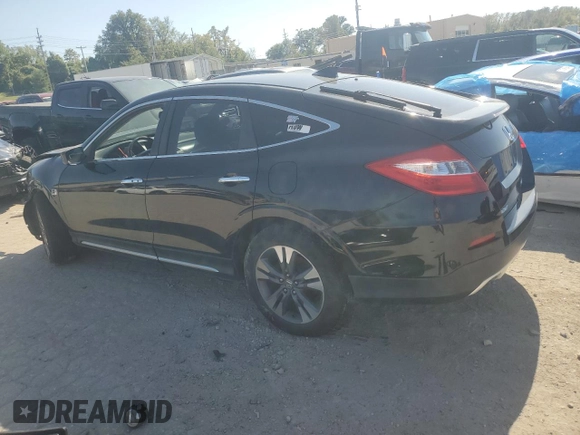 2013 Honda Crosstour EX-L with VIN 5J6TF2H51DL005049, listed as a Copart auction lot 74529664 with 125,966 mi miles and Salvage Title. Bid and sale history available at carsss.com. Image 2.