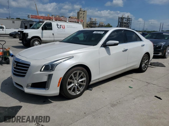 2019 Cadillac CTS Luxury RWD z VIN 1G6AR5SS3K0138689, wystawiony jako Copart lot #56887645 z przebiegiem 39 574 mil mil oraz Szkoda całkowita • Salvage title. Historia ofert i sprzedaży dostępna na DreamBid. Obrazek 1.