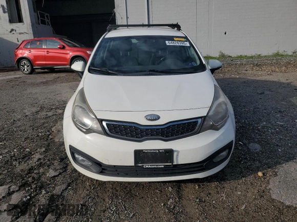 2013 Kia Rio EX with VIN KNADN4A37D6207746, listed as a Copart auction lot 64828395 with 170,747 mi miles and Clean title. Bid and sale history available at DreamBid. Image 5.