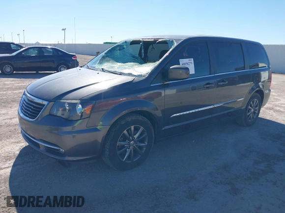 2016 Chrysler Town & Country S with VIN 2C4RC1HG9GR128212, listed as a IAAI auction lot 40858279 with 169,433 mi miles. Bid and sale history available at carsss.com. Image 18.