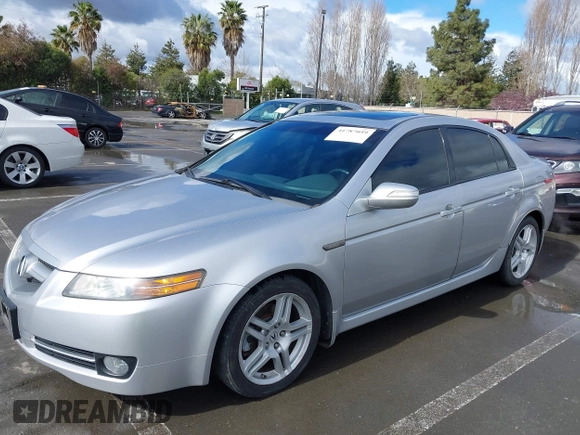 2008 Acura TL with VIN 19UUA66218A004141, listed as a IAAI auction lot 41787059 with 149,029 mi miles. Bid and sale history available at carsss.com. Image 6.