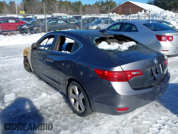 2015 Acura ILX with VIN 19VDE1F30FE006027, listed as a IAAI auction lot 41556706 with 1 mi miles. Bid and sale history available at carsss.com. Image 3.