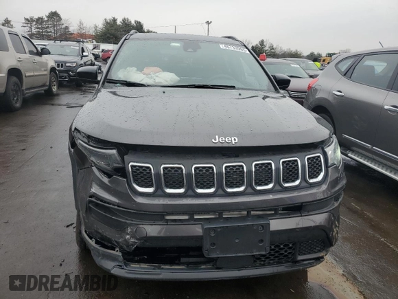 2023 Jeep Compass Latitude with VIN 3C4NJDBN4PT504602, listed as a Copart auction lot 46733985 with 10,223 mi miles and Salvage title. Bid and sale history available at DreamBid. Image 5.