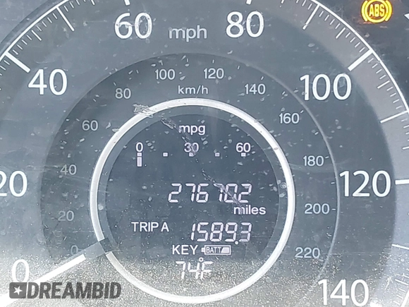 2015 Honda CR-V EX with VIN 2HKRM4H50FH672171, listed as a IAAI auction lot 42103730 with 276,702 mi miles and . Bid and sale history available at DreamBid. Image 16.