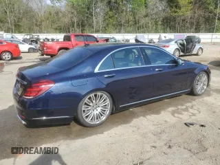 2020 Mercedes-Benz S-Class S 560 with VIN W1KUG8DB1LA586803, listed as a Copart auction lot 50613785 with 55,539 mi miles and Non Repairable. Bid and sale history available at carsss.com. Image 3.