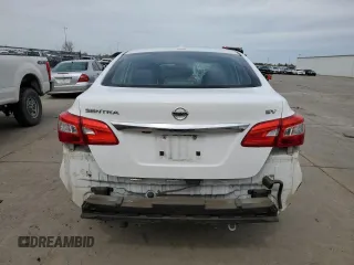 2017 Nissan Sentra SV with VIN 3N1AB7AP8HL636993, listed as a Copart auction lot 49908205 with 204,934 mi miles and Salvage Title. Bid and sale history available at carsss.com. Image 6.