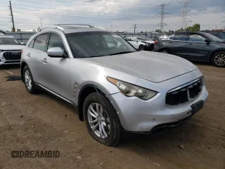 2011 Infiniti FX35 with VIN JN8AS1MW5BM140225, listed as a Copart auction lot 67499044 with 0 mi miles and Salvage Title. Bid and sale history available at carsss.com. Image 4.