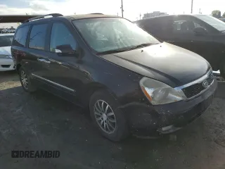 2012 Kia Sedona EX with VIN KNDMH4C71C6482571, listed as a Copart auction lot 43040415 with 111,640 mi miles and Clean Title. Bid and sale history available at carsss.com. Image 4.
