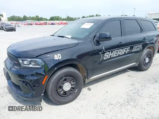 2023 Dodge Durango Pursuit z VIN 1C4SDJFT1PC692427, wystawiony jako IAAI lot #39687263 z przebiegiem 4 524 mil mil oraz . Historia ofert i sprzedaży dostępna na DreamBid. Obrazek 2.