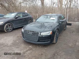2015 Audi A8 L 4.0T with VIN WAU32AFD5FN026108, listed as a IAAI auction lot 41652860 with 148,253 mi miles. Bid and sale history available at carsss.com. Image 19.