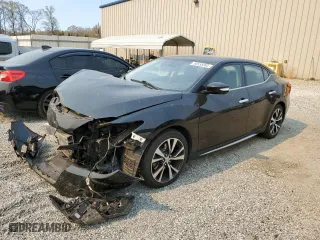 2016 Nissan Maxima 3.5 SL with VIN 1N4AA6AP2GC405078, listed as a Copart auction lot 50555095 with 76,980 mi miles and Salvage Title. Bid and sale history available at carsss.com. Image 1.