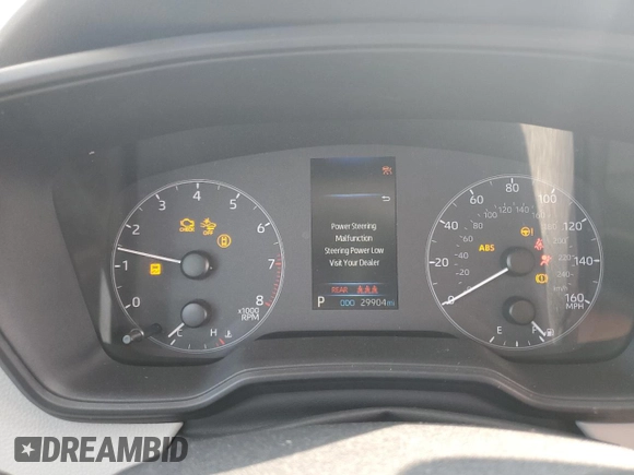 2024 Toyota Corolla LE with VIN 5YFB4MDE1RP128311, listed as a Copart auction lot 59026985 with 29,904 mi miles and Salvage title. Bid and sale history available at DreamBid. Image 9.