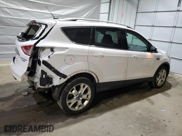 2016 Ford Escape Titanium with VIN 1FMCU9J93GUB78230, listed as a Copart auction lot 51661025 with 98,515 mi miles and Salvage Title. Bid and sale history available at DreamBid. Image 3.