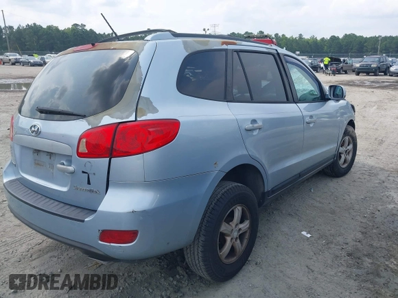 2007 Hyundai Santa Fe GLS with VIN 5NMSG13D77H003786, listed as a IAAI auction lot 42420181 with Not provided miles and . Bid and sale history available at DreamBid. Image 4.