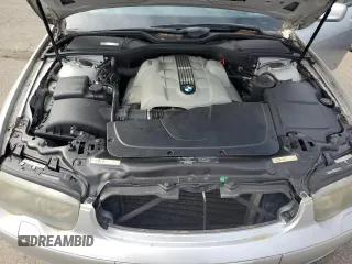 2004 BMW 7 Series 745i with VIN WBAGL63484DP69753, listed as a Copart auction lot 49211195 with 203,767 mi miles and Clean Title. Bid and sale history available at DreamBid. Image 11.