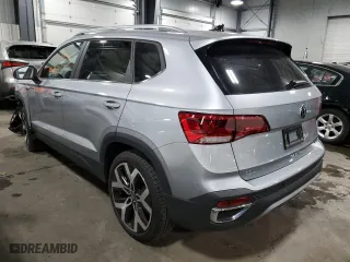2022 Volkswagen Taos SEL with VIN 3VV2X7B21NM025670, listed as a Copart auction lot 66541312 with 8,709 mi miles. Bid and sale history available at carsss.com. Image 3.