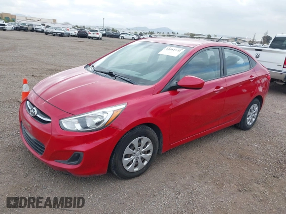 2015 Hyundai Accent GLS with VIN KMHCT4AE6FU848256, listed as a IAAI auction lot 42052721 with 63,453 mi miles. Bid and sale history available at carsss.com. Image 17.